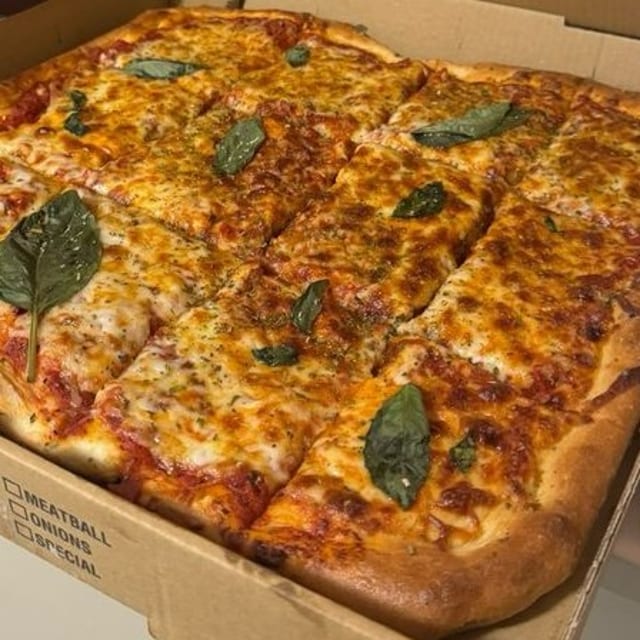 Zombie Sicilian Pizza.
